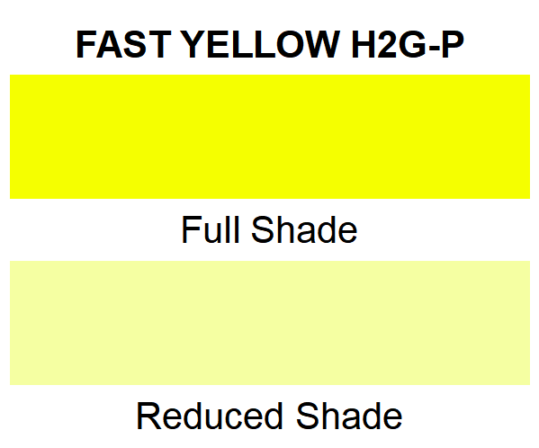 Organic Pigment Yellow Fast Yellow H2G-P