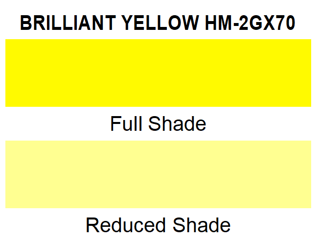 Organic Pigment Yellow Brilliant Yellow HM-2GX70