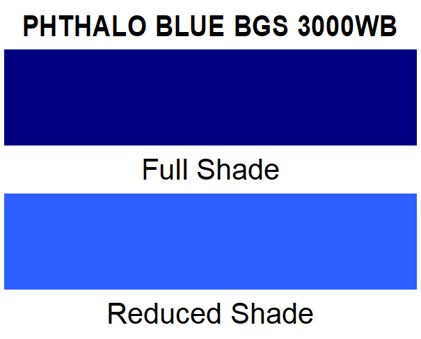 Organic Pigment Blue Phthalo Blue BGS 3000WB
