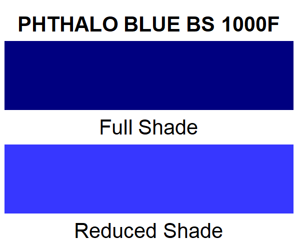 Organic Pigment Blue Phthalo Blue BS 1000F  