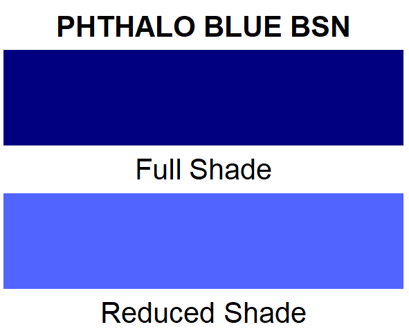 Organic Pigment Blue Phthalo Blue BSN