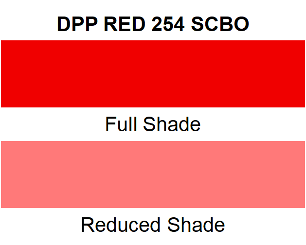 Organic Pigment Red DPP Red 254 SCBO  