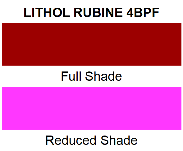 Organic Pigment Red Lithol Rubine 4BPF