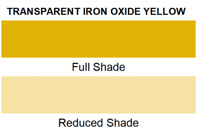 Transparent Iron Oxide Yellow